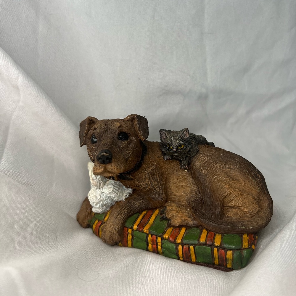 ✨RARE✨Jean Williams The Bronze Menagerie Playmates Figurine